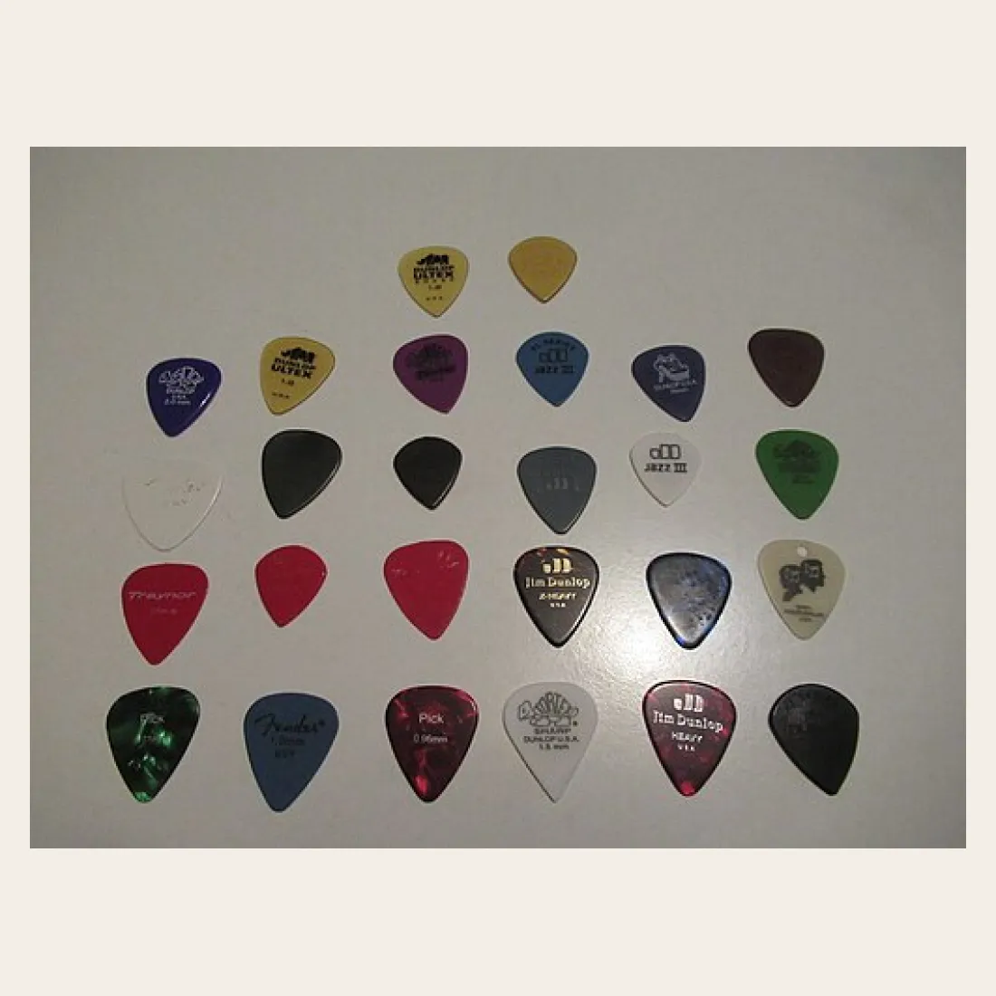 Assorted Guitar Picks — Pack of 24